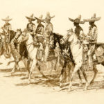 Los Charros
John Edward Borein (American, 1872-1945)
Etching and drypoint
8 x 14 inches
Gift of William H. Bluhm
1967.178.10

