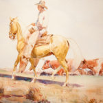 Outrider on Palomino
John Edward Borein (American, 1872-1945)
Watercolor and gouache on paper
Promised gift of Marlene and Warren Miller