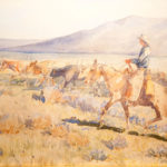 Trail Herd
John Edward Borein (American, 1872-1945)
Watercolor on paper
Promised gift of George Burtness