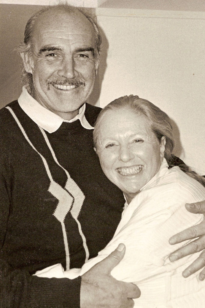 Sean Connery with Beverley Jackson