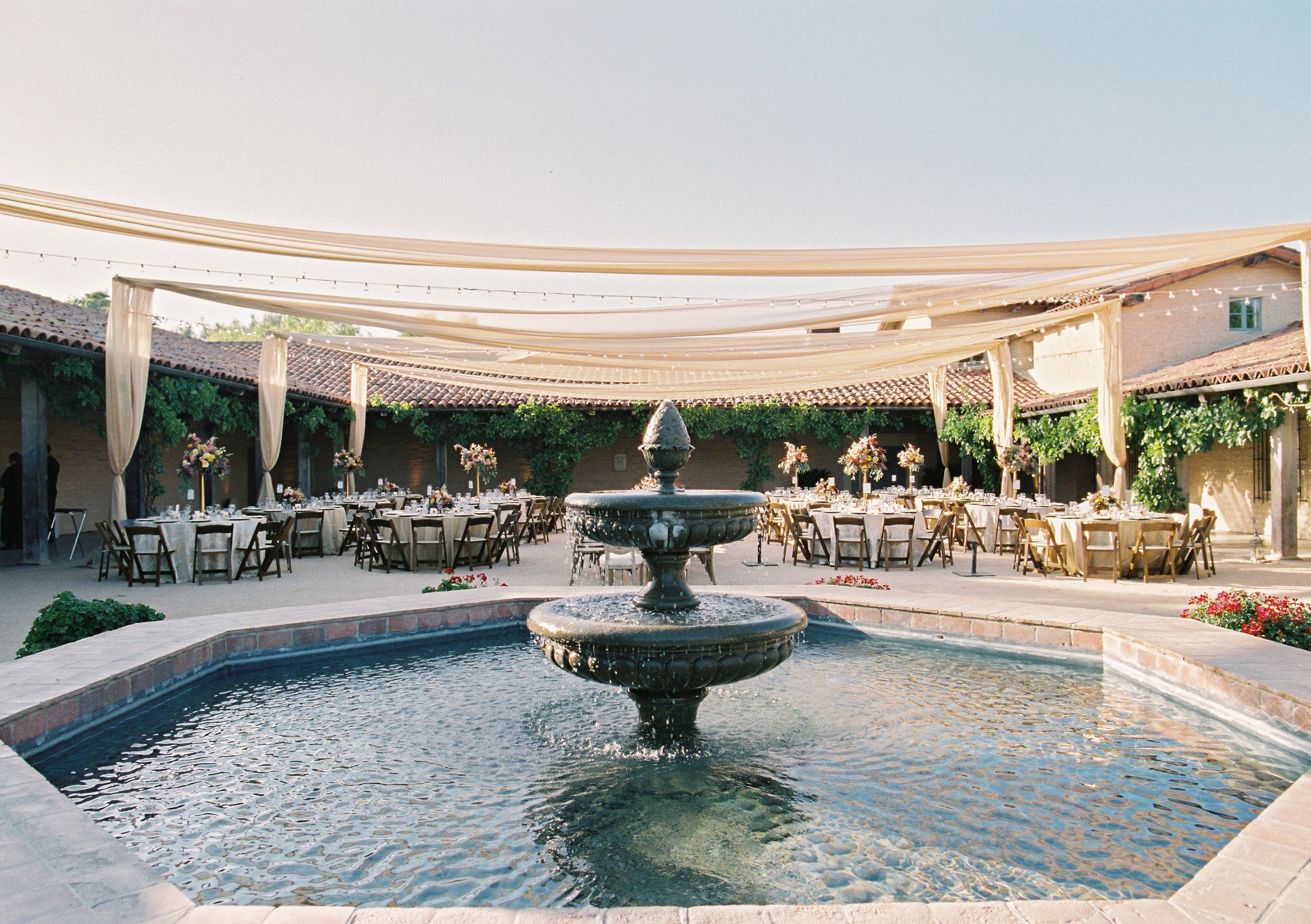 Museum Courtyard Fountain